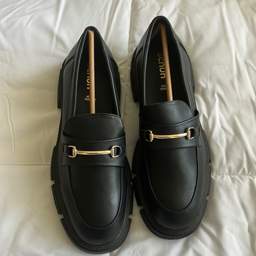 SOLD SOLD SOLD: Schuh Lyle Chunky Loafers Black
